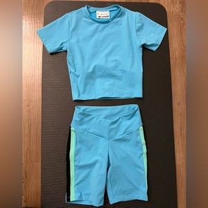 New Balance Staud shorts set no tags but brand new size Small